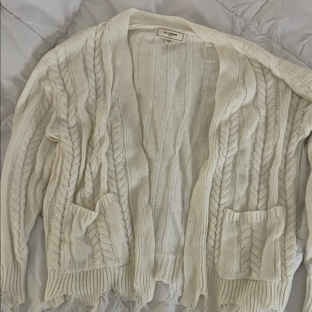 Cozy Cream Knit Cardigan